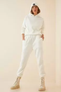 Комплект спортивного костюма - экрю - стандартная посадка Happiness stanbul, экрю