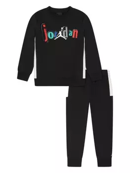 Комплект спортивного костюма Jordan Kids Jumpman Team Blocked, черный