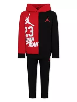 Комплект спортивного костюма Jordan Kids с принтом, черный