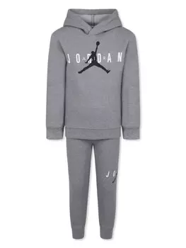 Комплект спортивного костюма Jordan Kids с принтом, серый