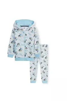 Комплект спортивного костюма с капюшоном Bluey, мультиколор