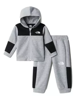 Комплект спортивного костюма с логотипом The North Face Kids, серый