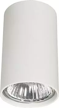 КОМПЛЕКТ: светодиодный накладной спот мощностью 5 Вт, светодиодный потолочный светильник накладного монтажа, алюминиевый потолочный светильник круглый ?55 x 90 мм, белый. LumenTEC