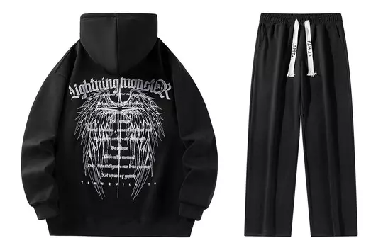 Комплект свитшотов унисекс Lightning Monster