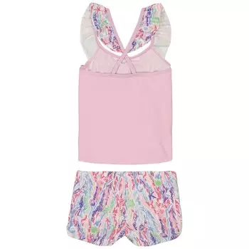 Комплект танкини Nautica Little Girls Sea Life (4-6X), цвет Lilac Rose 14-3204 Tcx