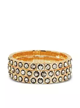 Комплект The Royal из трех браслетов Roxanne Assoulin, золотой