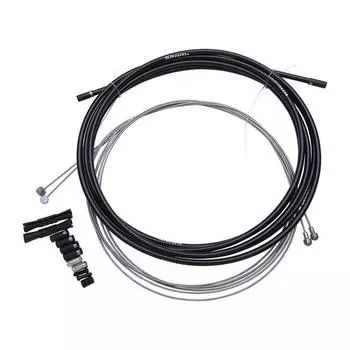 Комплект тормозных тросов MTB перед/зад Sram, черный / черный / черный