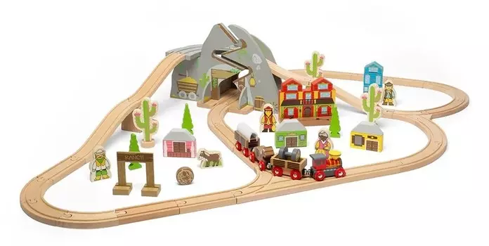 Комплект треков Bigjigs Toys BJT292 Wild West
