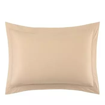 Комплект Triomphe Standard Sham Yves Delorme, коричневый/бежевый