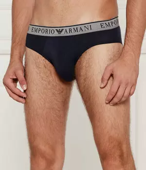 Комплект трусов Emporio Armani с логотипом, 2 пары