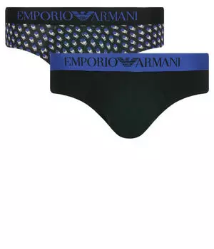 Комплект трусов Emporio Armani с узором, 2 пары