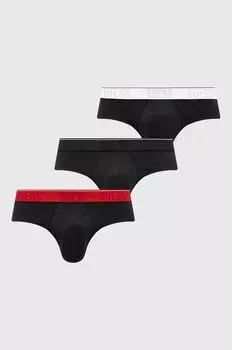 Комплект трусов из трех штук Guess, черный