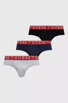 Комплект трусов из трех штук Guess, серый
