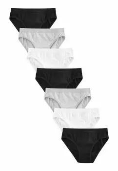 Комплект трусов REGULAR FIT Next, 3 пары, черный/серый/белый