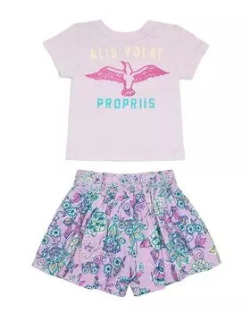 Комплект юбки-шорт «Annika» Peek Kids, фиолетовый