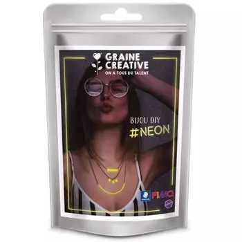 Комплект украшений Neon Fimo - Creative Seed - Колье из нескольких нитей - Темно-синий - От 8 лет - Смешанный Inna marka