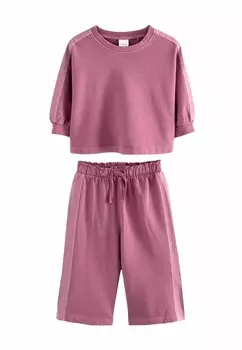Комплект WIDE LEG SET REGULAR FIT Next, фиолетовый