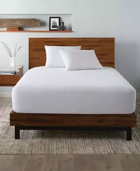 Комплект водостойких наматрасников и наволочек из махровой ткани, Twin XL Ella Jayne, белый