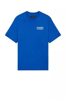 Комплектная футболка Bones Amiri, синий