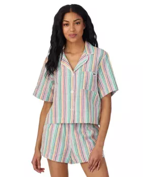 Комплектная женская пижама с принтом DKNY, мультиколор