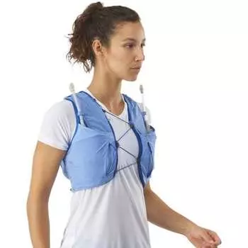 Комплектный жилет Sense Pro 10 л — женский Salomon, цвет Provence/Ebony/Nautical Blue