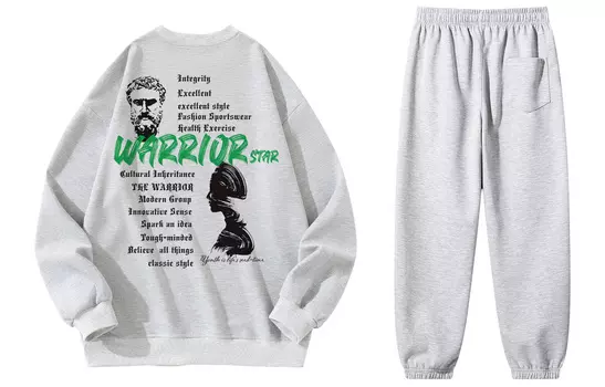 Комплекты свитшотов унисекс WARRIOR