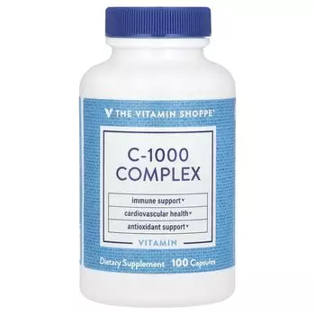 Комплекс C-1000, 100 капсул The Vitamin Shoppe