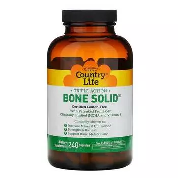 Комплекс для укрепления костей Country Life, 240 капсул
