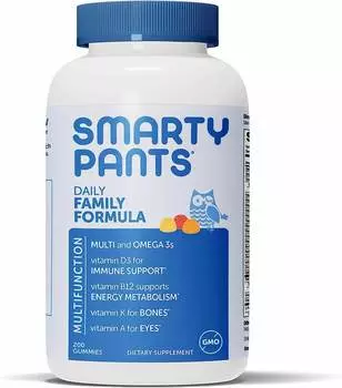 Комплекс для женщин SmartyPants Women's Multi & Omegas, 180 жевательных таблеток