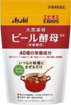 Комплекс с пивными дрожжами Asahi Ebios, 200 грамм
