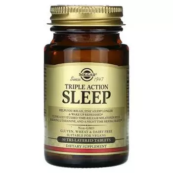 Комплекс Solgar Sleep, 30 капсул