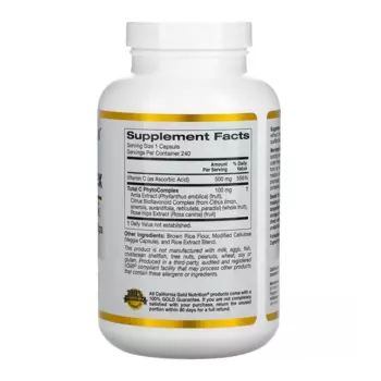 Комплекс Total C California Gold Nutrition, 240 капсул