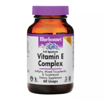 Комплекс витамина Е 60 капсул Bluebonnet Nutrition