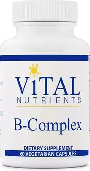 Комплекс витаминов группы B Vital Nutrients, 60 капсул