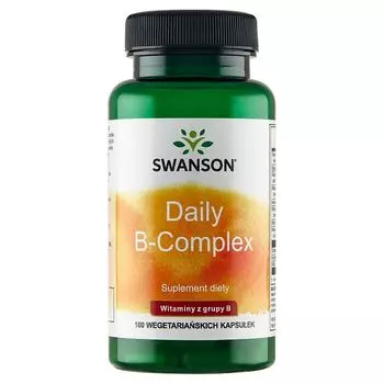 Комплекс витаминов группы В Swanson Daily B-Complex, 100 шт