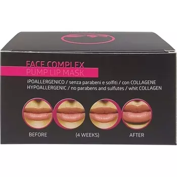 Комплексная маска для губ для увеличения объема лица Маска для губ Pump с 5 масками по 7 г Face Complex