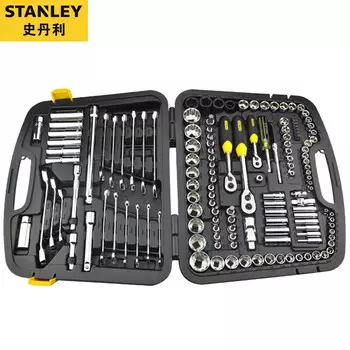 Комплексный набор Stanley из 150 предметов для ремонта автомобилей, инструментов, набор ключей с трещоткой, набор инструментов 94-181-1-22