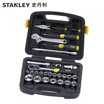 Комплексный набор Stanley из 28 предметов, разводной ключ, инструменты для ремонта автомобилей 91-938-22