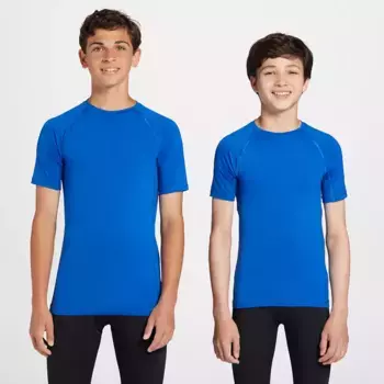 Компрессионная футболка DSG Youth с короткими рукавами, цвет Team Royal Blue