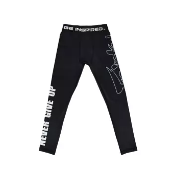 Компрессионные брюки Fairtex CP1, размер XXL, черный