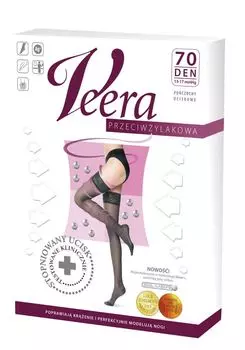 Компрессионные чулки Veera Poczochy Uciskowe 70 Den Naturalny Rozmiar 5, 5