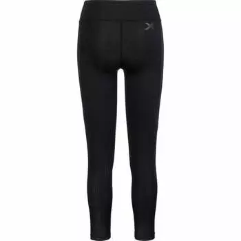 Компрессионные колготки со средней посадкой женские 2XU, цвет Black/Dotted Black Logo