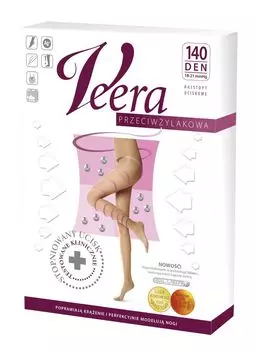 Компрессионные колготки Veera Rajstopy Przeciwylakowe 140 Den Visione, 2