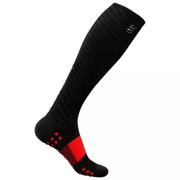 Компрессионные носки Compressport Full Socks Recovery, черный