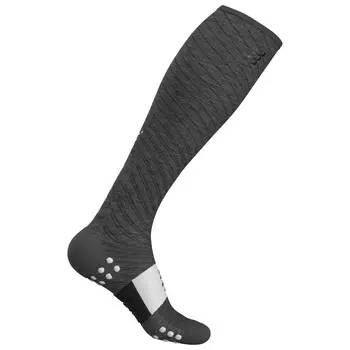 Компрессионные носки Compressport Full Socks Recovery, цвет Grey Melange