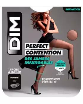 Компрессионные трусики Perfect Contention, уставшие ноги Dim, черный