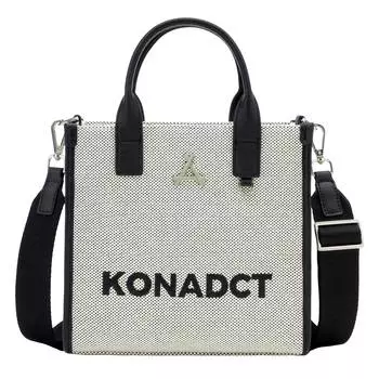 Konadct Сумка через плечо унисекс, Белая ласковая подарочная коробочка