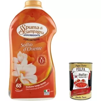 Концентрированный кондиционер для белья Spuma di Sciampagna Soffio d'Oriente, 65 стирок, 1300 мл Italian Gourmet E.R