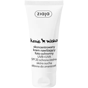 Концентрированный крем для лица с spf20, 50 мл Ziaja Kozie mleko