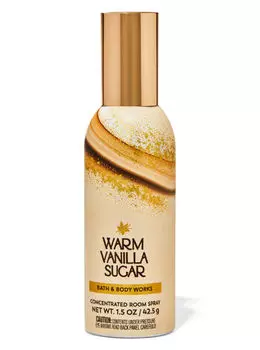 Концентрированный спрей для дома Warm Vanilla Sugar, 1.5 oz / 42.5 g, Bath and Body Works